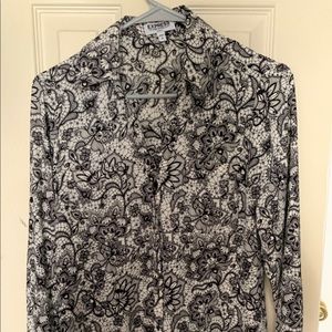 Express Slim Fit Portofino Shirt